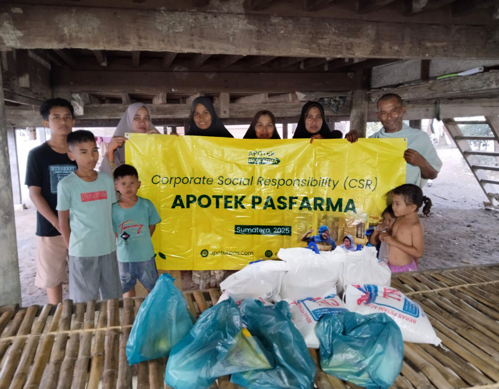 Pasfarma Tunjukkan Kepedulian Sosial bagi Korban Banjir dan Longsor di Sumatera